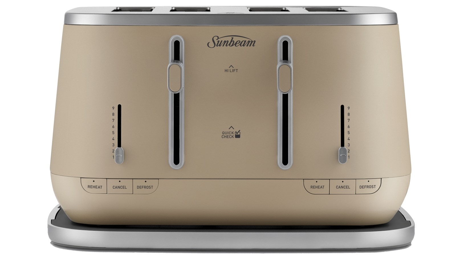 Sunbeam Kyoto 4 Slice Toaster Beige Joyce Mayne