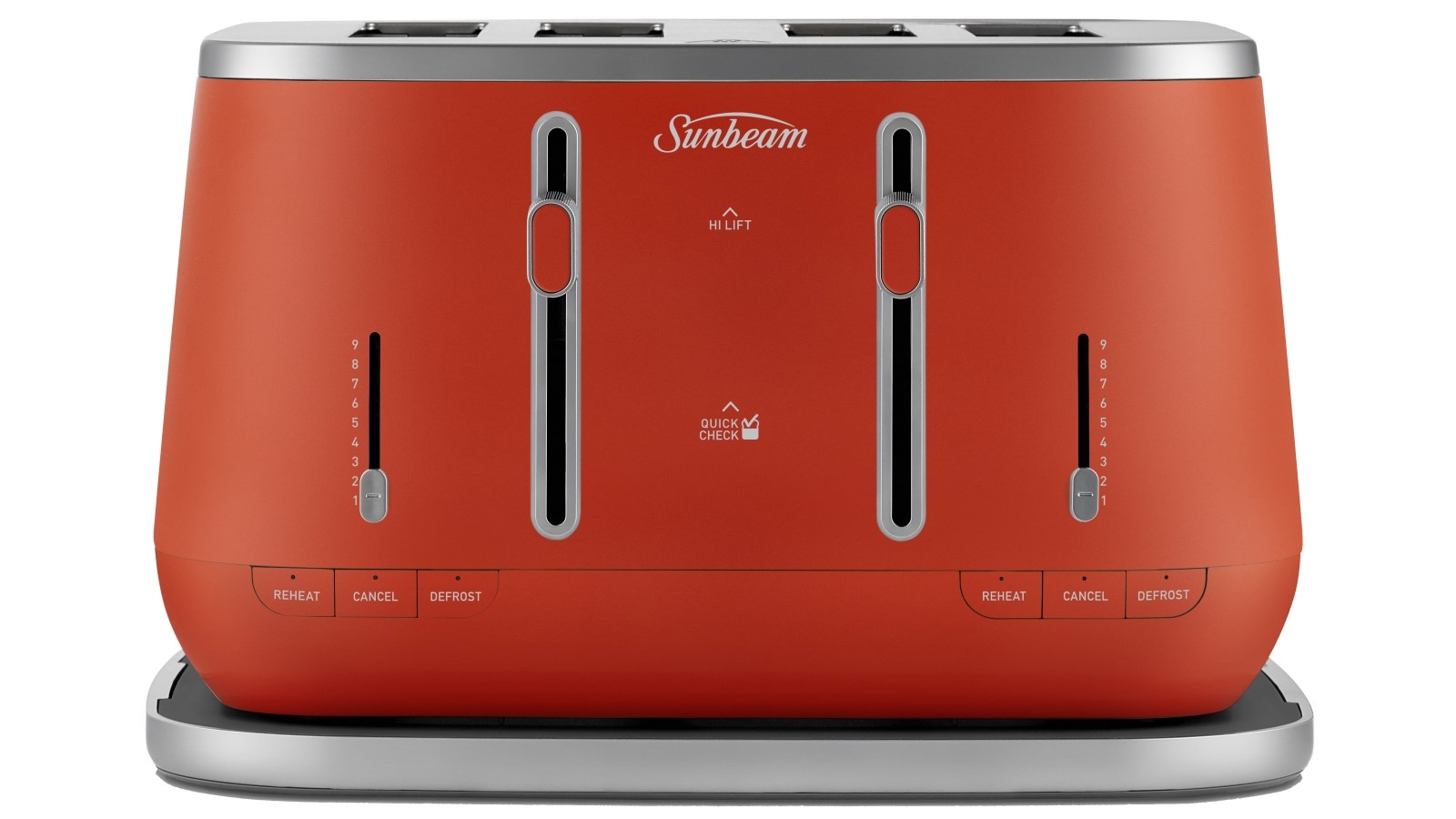Sunbeam Kyoto 4 Slice Toaster Orange Joyce Mayne
