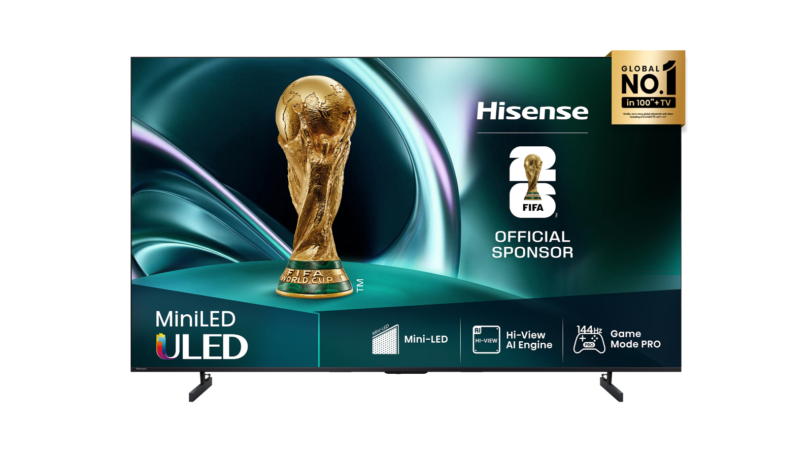 Hisense 55-inch U6QAU PRO 4K ULED Mini LED Smart TV