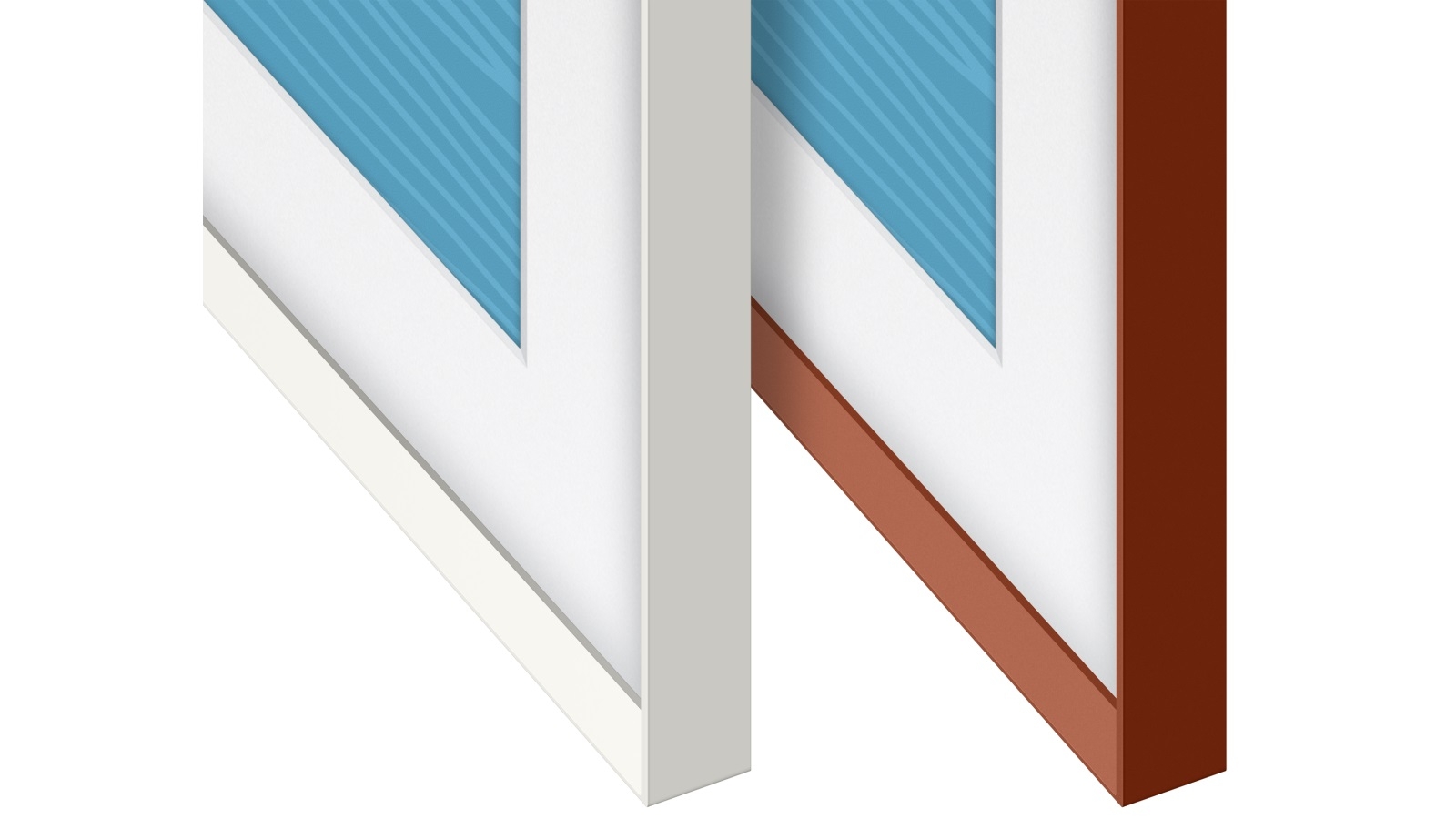 Samsung 55-inch Customisable Bevelled Frame for the 2021 & 2022 Frame TV