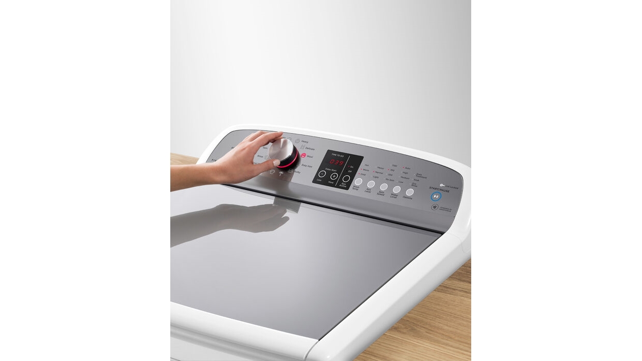 Fisher & Paykel 8.5kg Top Load Washing Machine White Joyce Mayne