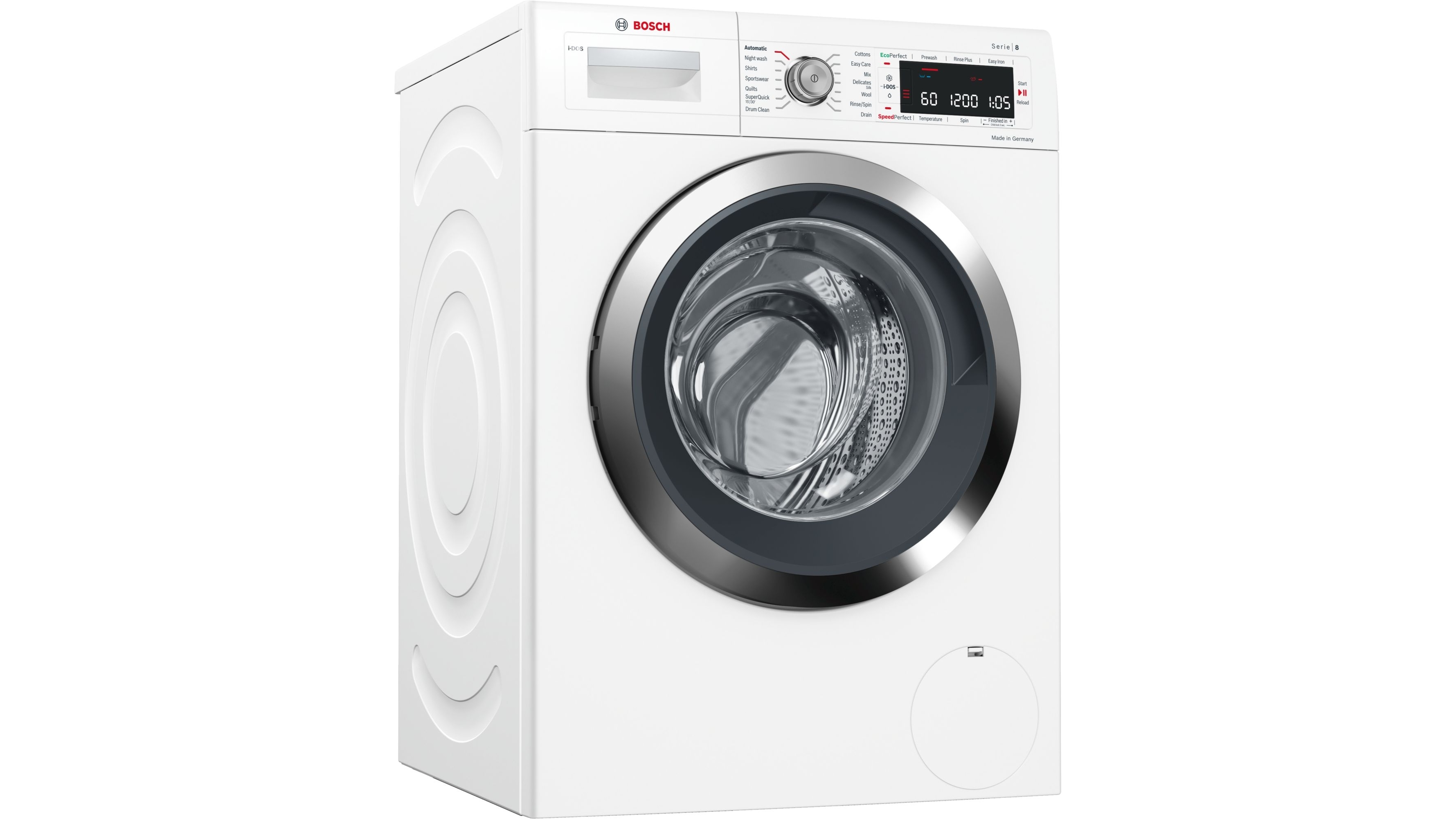 Bosch 9kg iDos Front Load Washing Machine Joyce Mayne
