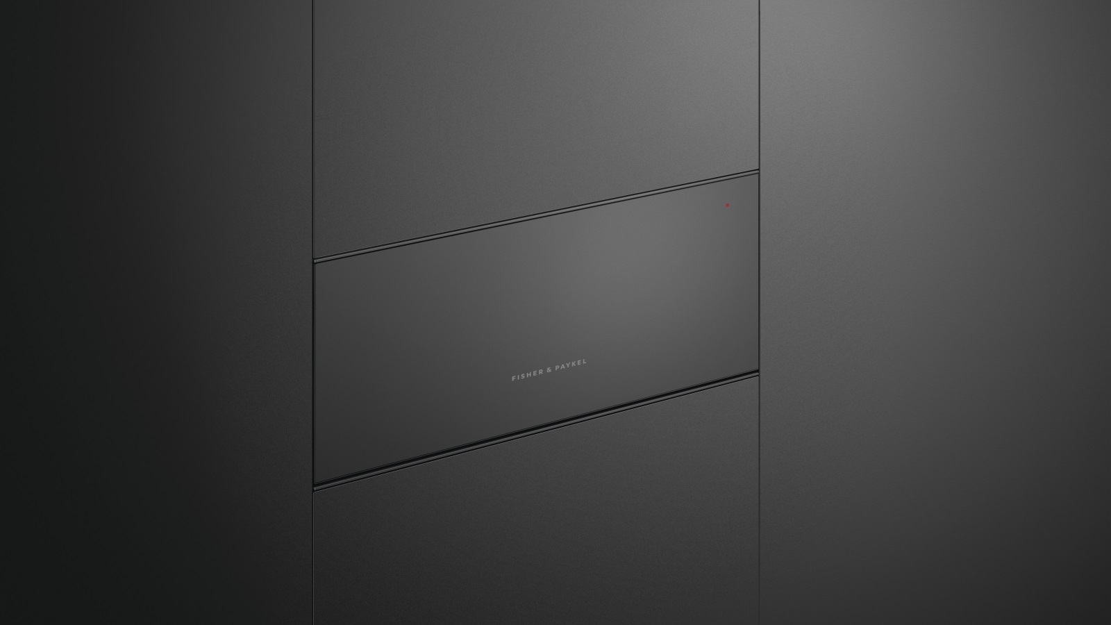 Fisher & Paykel 600mm Minimal Style Tall Warming Drawer Black Joyce