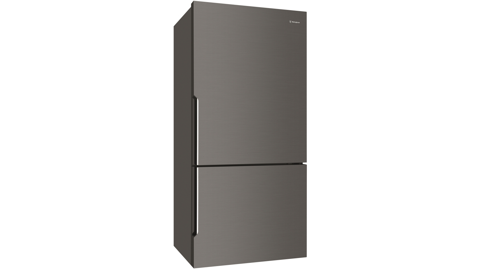 Westinghouse 496L Pocket Handle Right Hinge Bottom Mount Fridge Dark