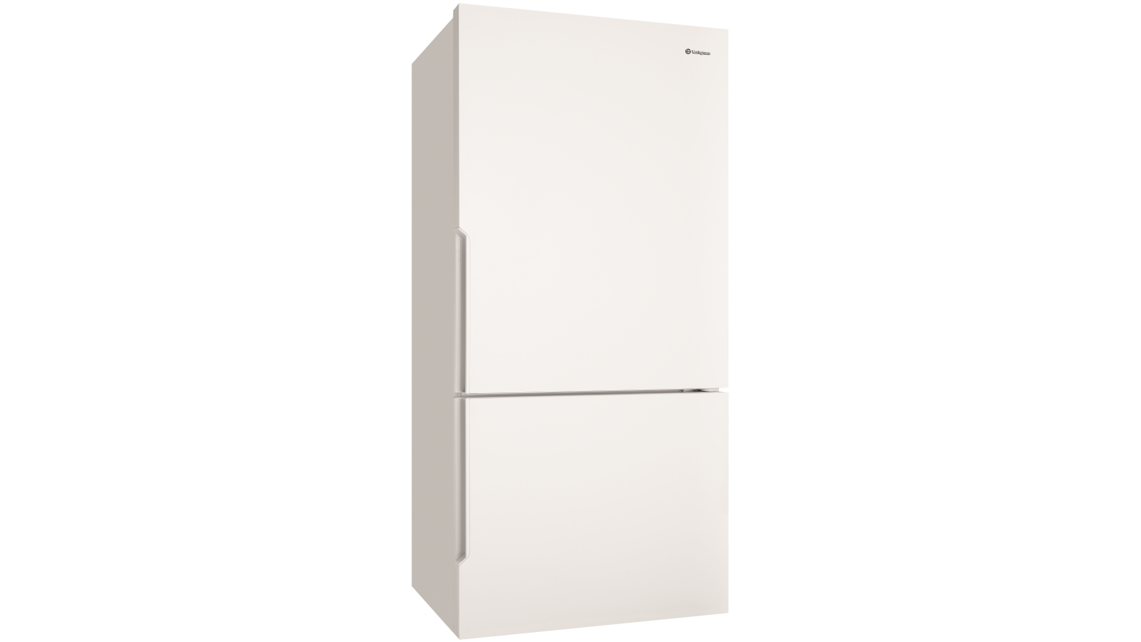 Westinghouse 496L Pocket Handle Right Hinge Bottom Mount Fridge White