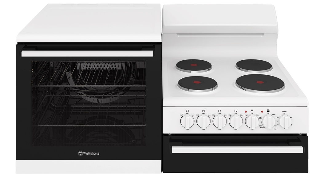 Westinghouse Elevated Electric Freestanding Cooker with Solid Cooktop