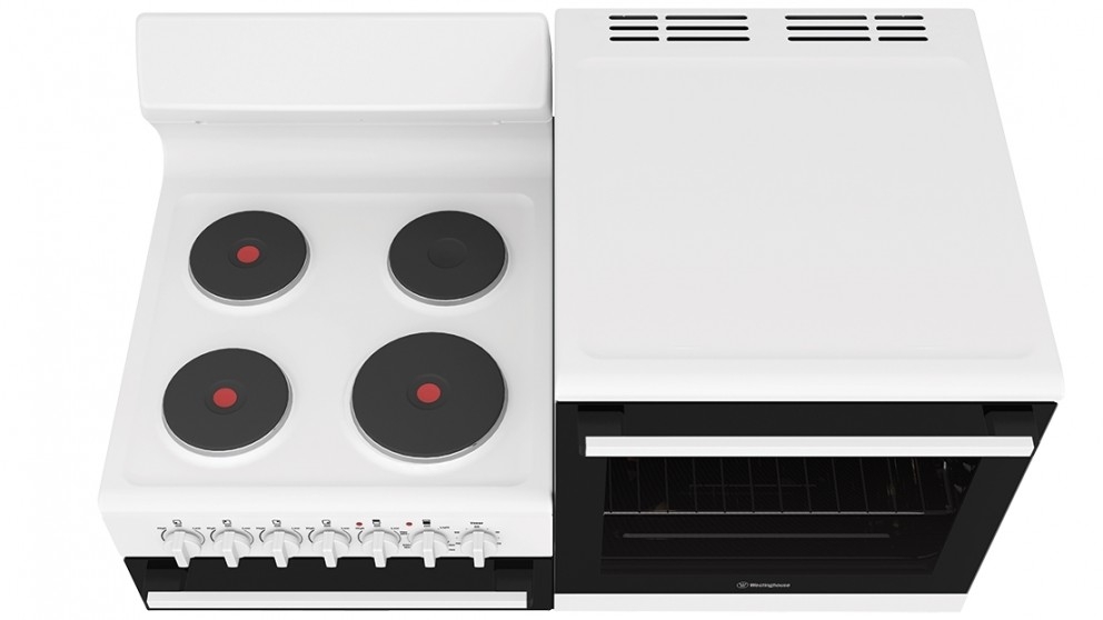 Westinghouse Elevated Electric Freestanding Cooker with Solid Cooktop