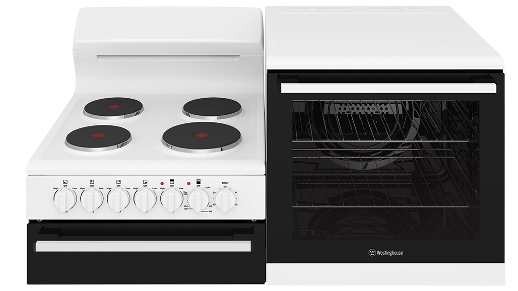 Westinghouse Elevated Electric Freestanding Cooker with Solid Cooktop ...