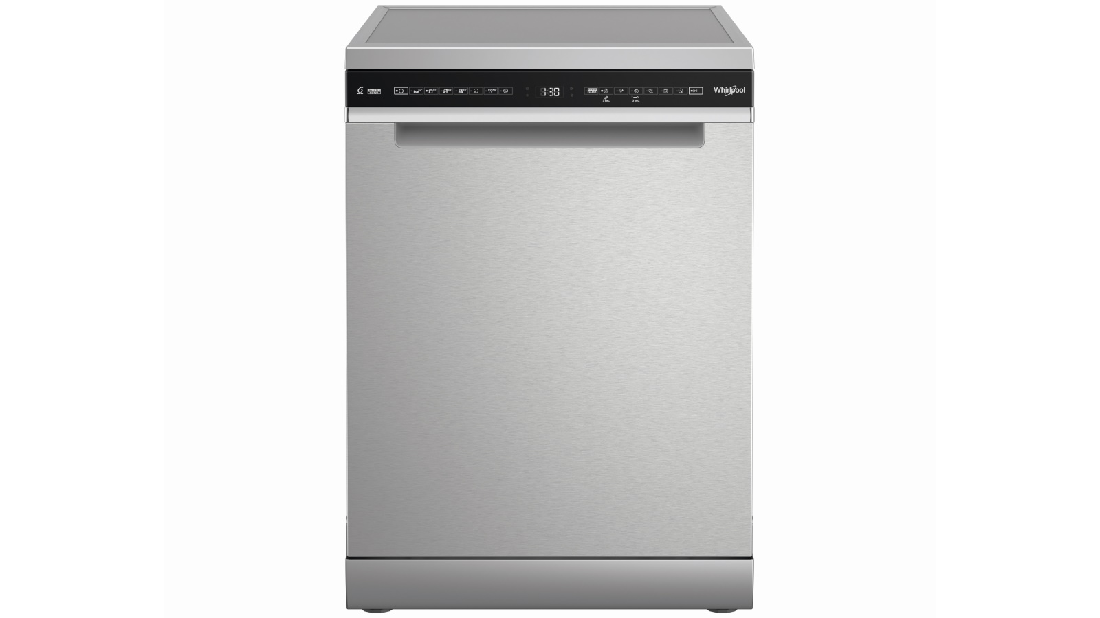 Whirlpool 60cm 15 Place Setting Freestanding Dishwasher - Stainless Steel