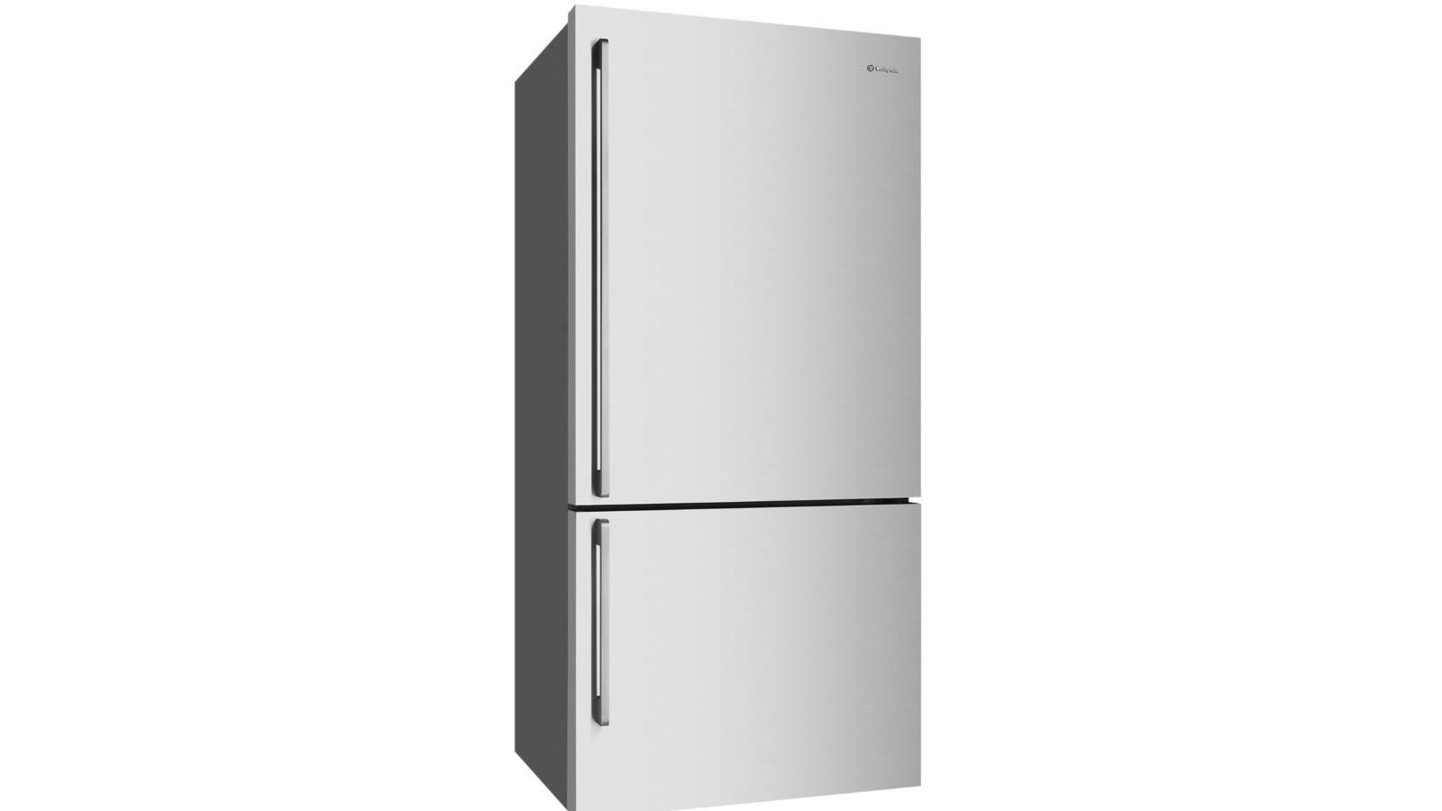 Westinghouse 496L Pole Handle Right Hinge Bottom Mount Fridge Stainless Steel Joyce Mayne