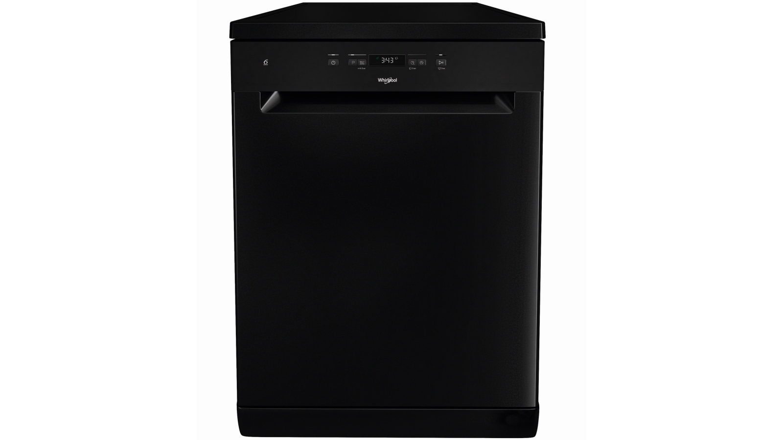 Whirlpool 6th Sense 14 Place Freestanding Dishwasher Black Joyce Mayne