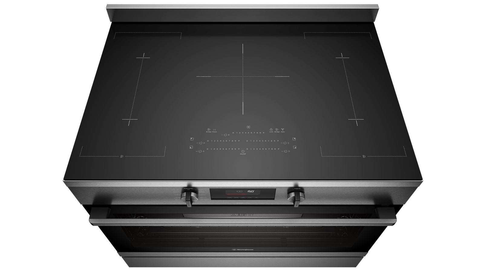 Westinghouse 900mm Pyrolytic Induction Freestanding Oven with AirFry