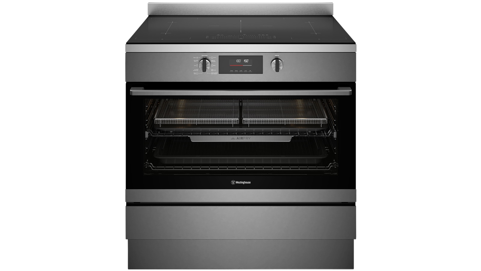 Westinghouse 900mm Pyrolytic Induction Freestanding Oven with AirFry