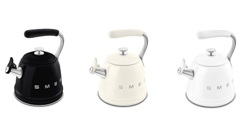 Smeg 50's Style Whistling Kettle Joyce Mayne - Main Image