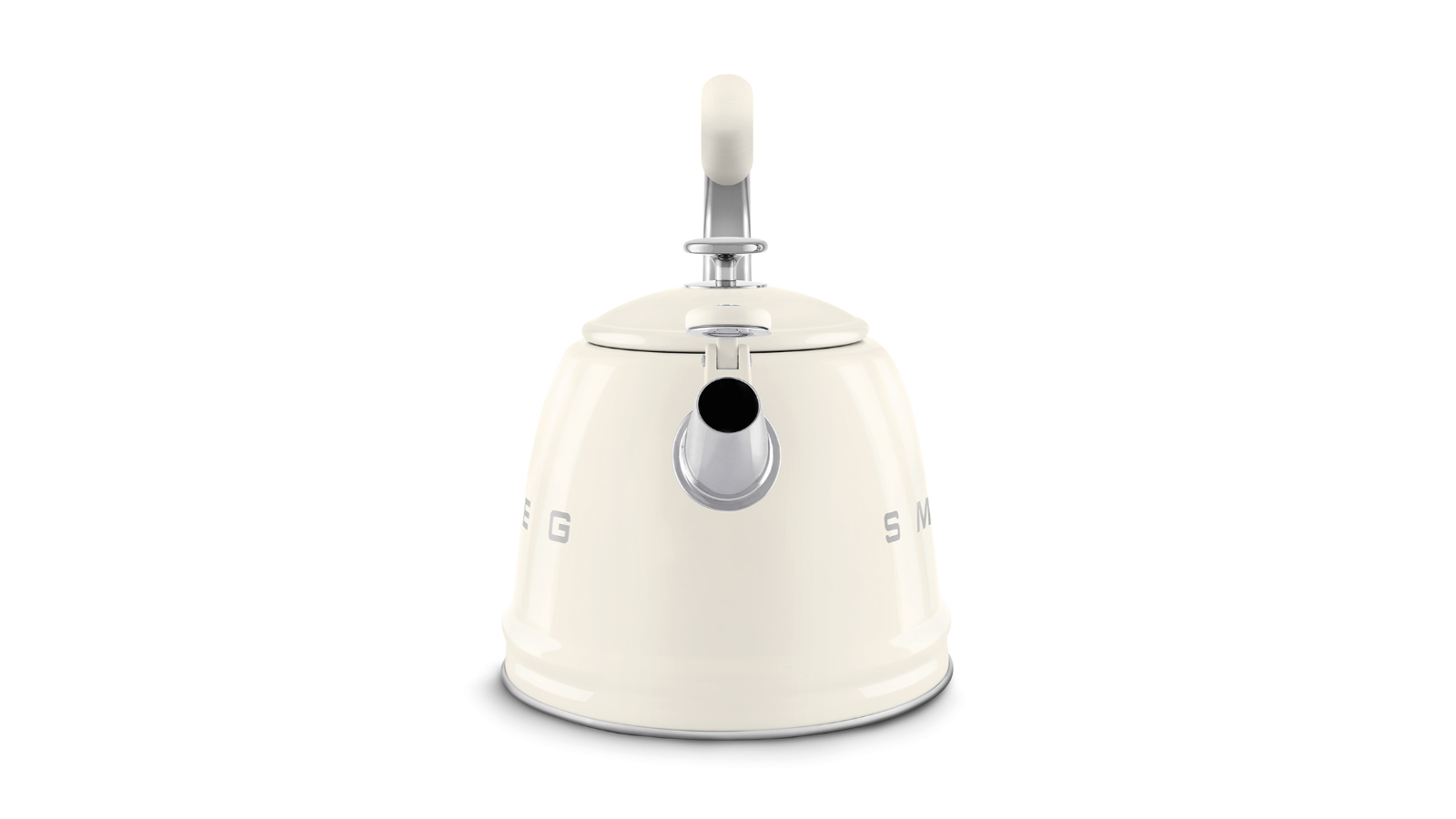 Smeg 50's Style Whistling Kettle Cream Joyce Mayne
