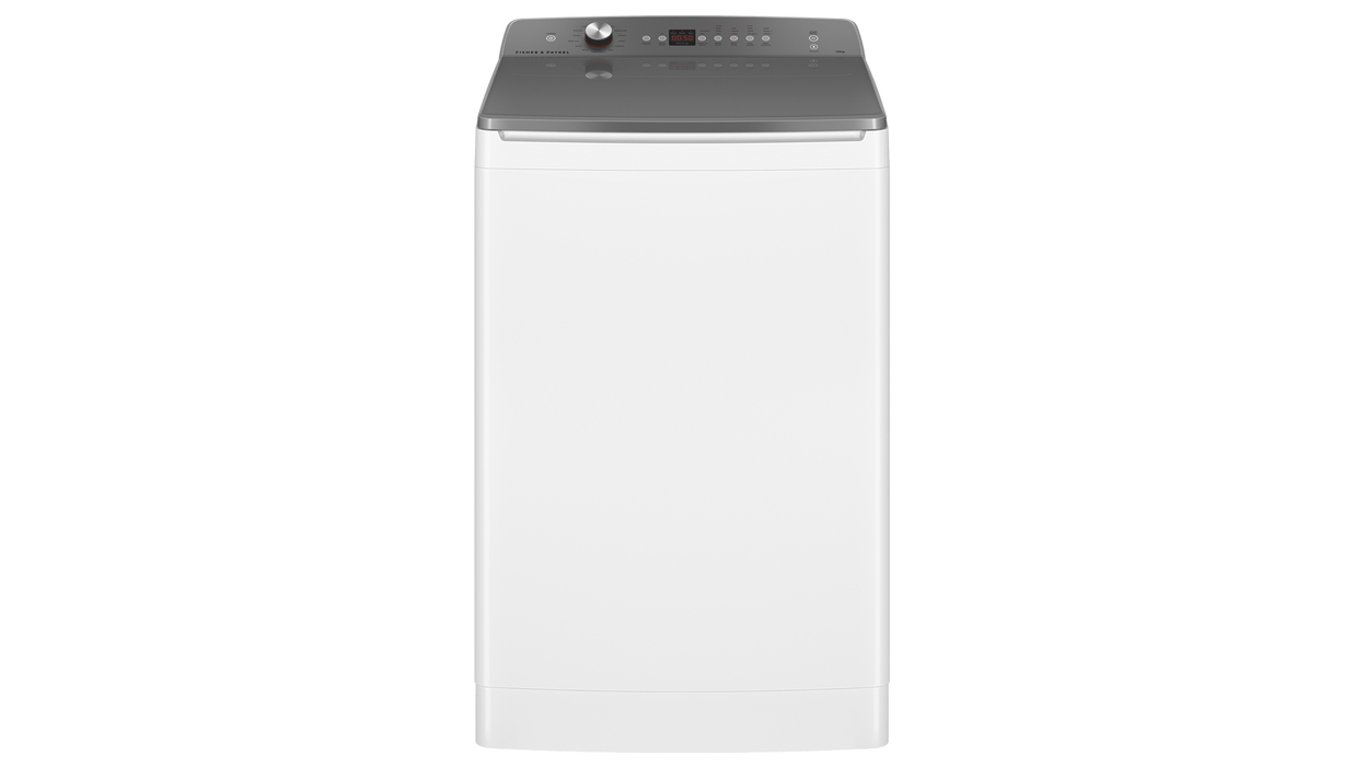 Fisher & Paykel 10kg Top Load Washing Machine with UV Sanitise White
