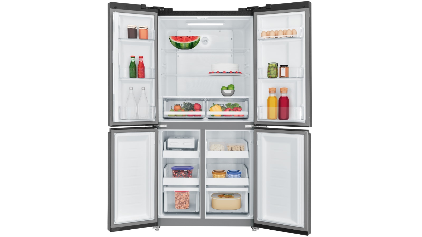 Westinghouse 496L French Door Fridge Matte Charcoal Black Joyce Mayne