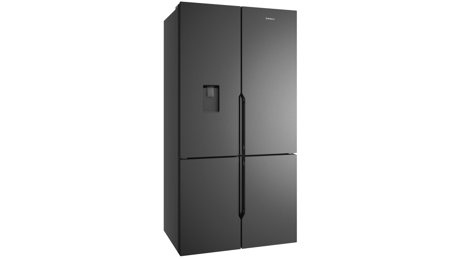 Westinghouse 564L French Quad Door Fridge with Water Dispenser Matte