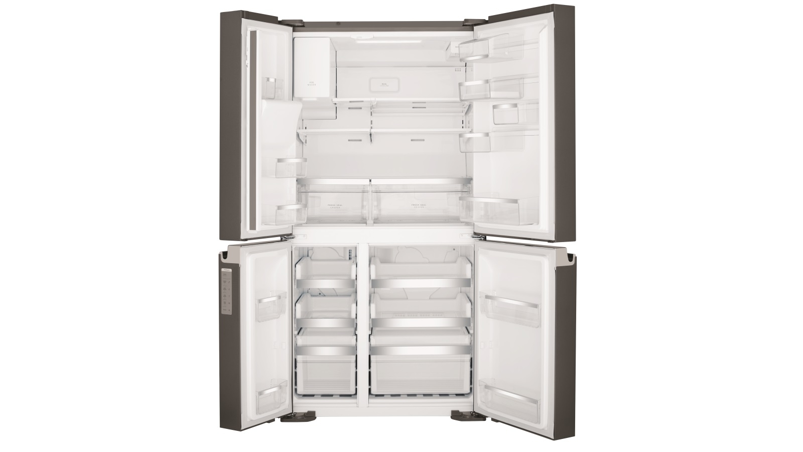 Westinghouse 609L French Door Fridge with Ice and Water Dispenser Dark Stainless Steel Joyce