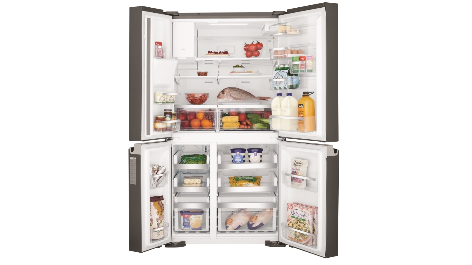 Westinghouse 609L French Door Fridge with Ice and Water Dispenser