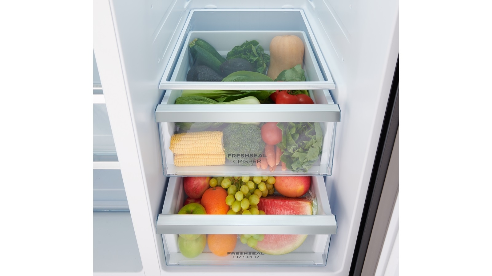 Westinghouse 624L Side By Side Fridge Silver Joyce Mayne