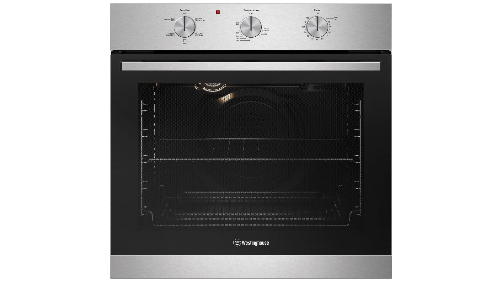 Westinghouse 600mm Multi-Function 5 Electric Oven - Stainless Steel 