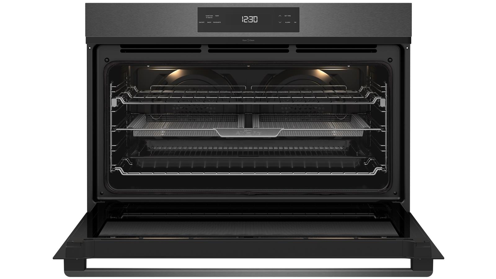 Westinghouse 900mm Dark Stainless Steel Pyrolytic Oven with AirFry