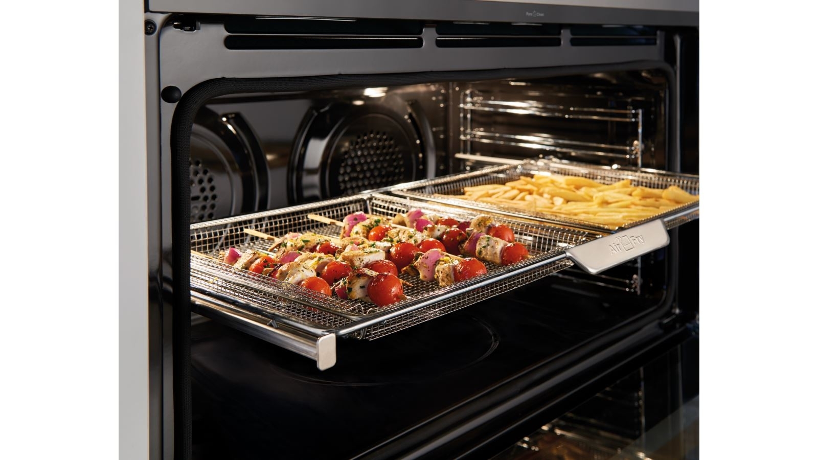 Westinghouse 900mm Dark Stainless Steel Pyrolytic Oven with AirFry