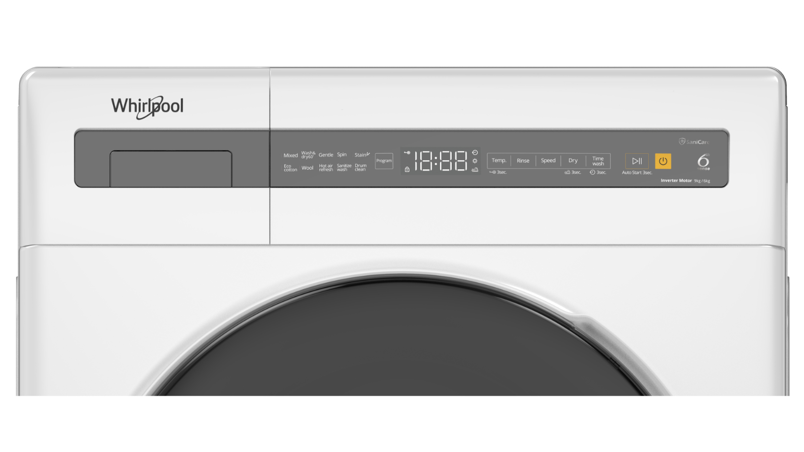 Whirlpool 9kg/6kg SaniCare Washer Dryer Combo Joyce Mayne