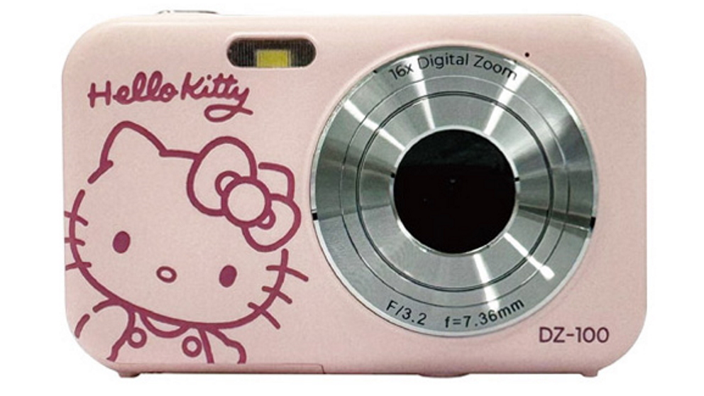 Yashica x Hello Kitty DZ-100 Digital Camera - Pink | Joyce Mayne