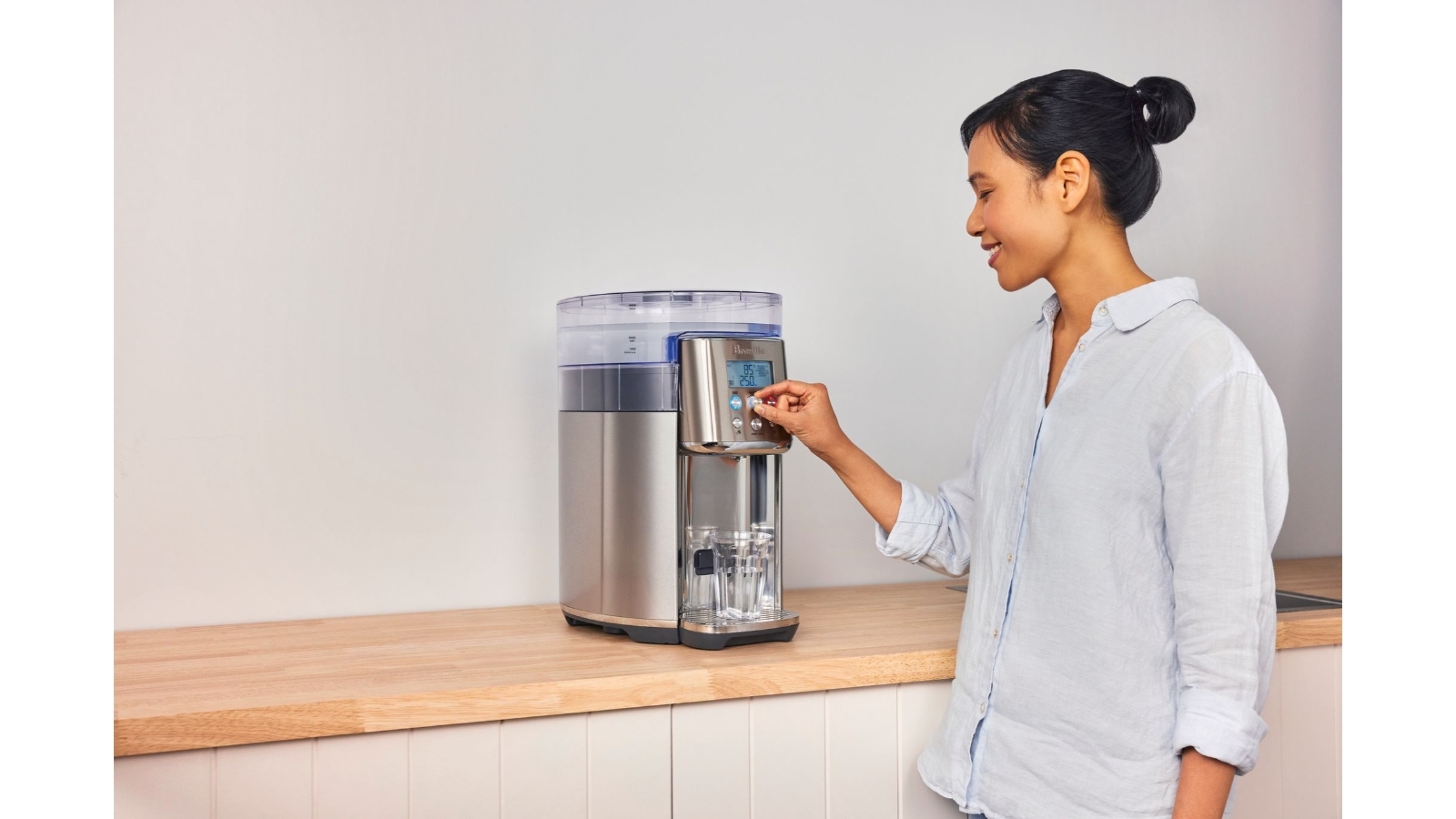 Breville The Aquastation Water Purifier with Chilled + Hot Water Joyce Mayne