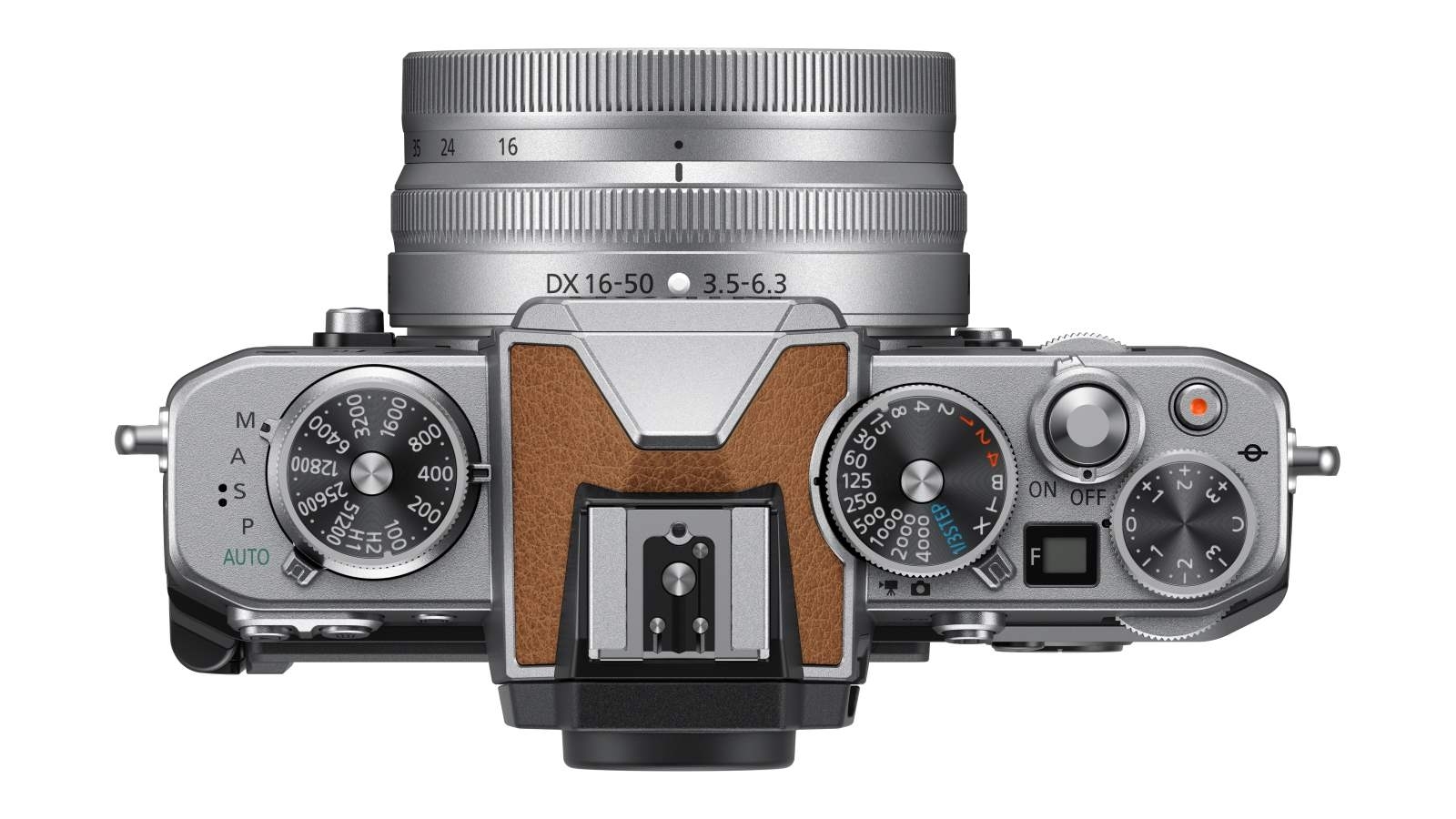 Nikon Z fc Mirrorless Camera (Amber Brown) with 1650 VR Silver Lens