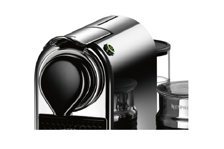Nespresso Citiz & Milk Coffee Machine by Breville Chrome Joyce Mayne