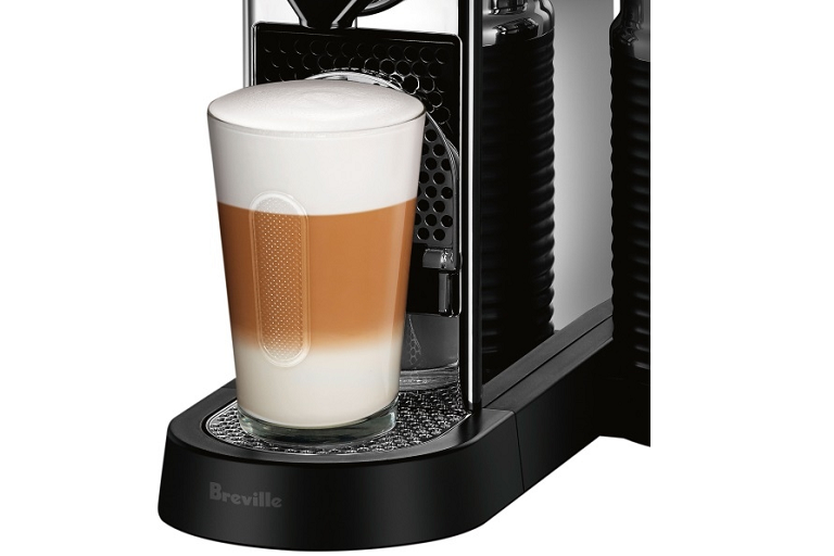 Nespresso Citiz & Milk Coffee Machine by Breville Chrome Joyce Mayne
