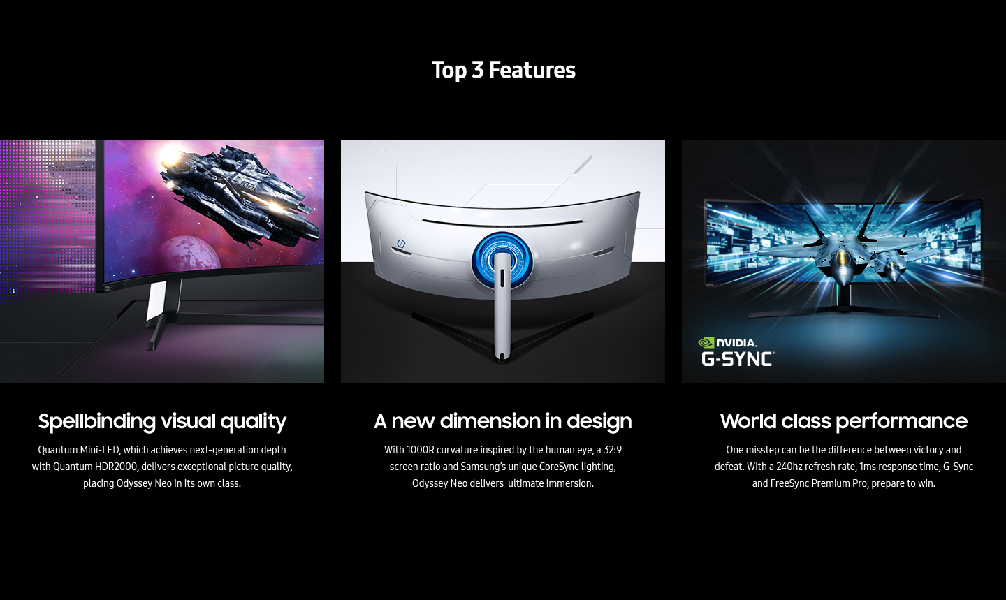 PreOrder Samsung Odyssey Neo G9 49inch DQHD Curved Gaming Monitor