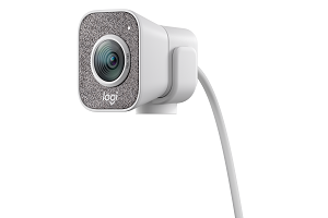 Logitech Streamcam Full HD with USB-C Webcam - Off White | Joyce Mayne