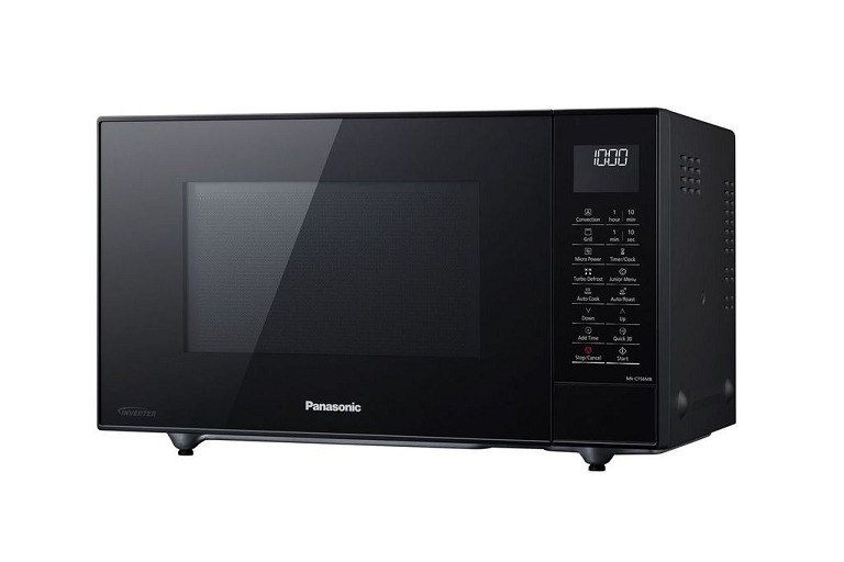 Panasonic 27L Inverter Convection Microwave Black Joyce Mayne