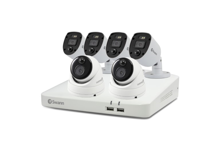 Swann Enforcer 8 Channel 1080p FHD DVR Security System with 4